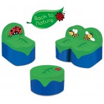 Set Mobilier Canapea 2 locuri + Fotoliu+ Masuta Soft Touch - Inapoi la Naura - Back To Nature 